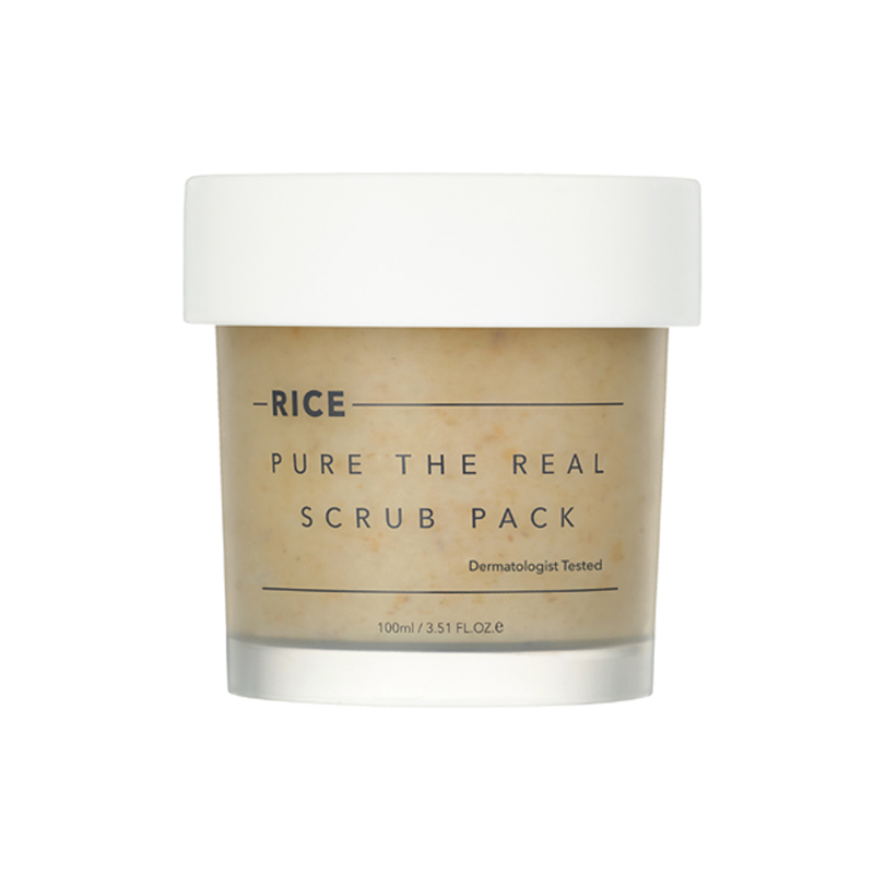 Rice Pure The Real Scrub Pack 100ml.